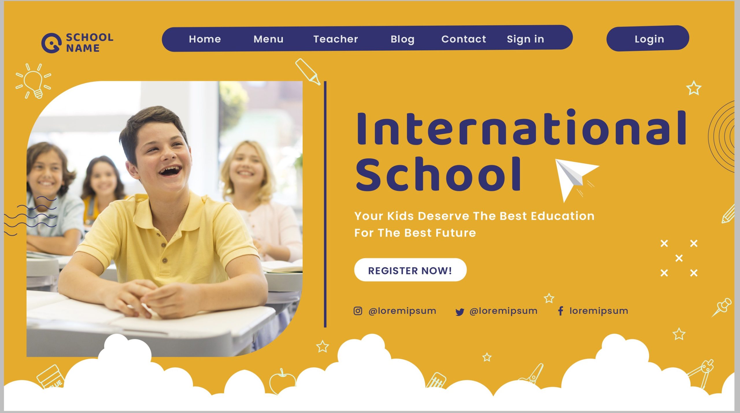 School website